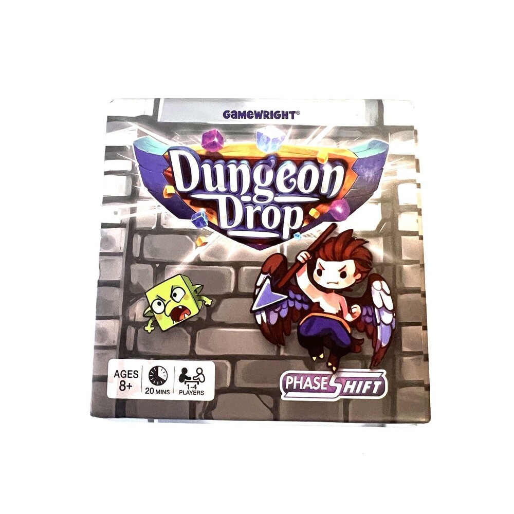 Dungeon Drop Complete Open Box Board Game By Game Right 2019 Phase Shift New